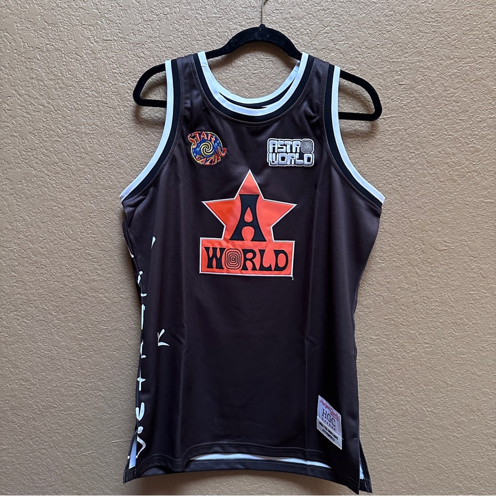 Headgear Classics Astroworld Basketball Jersey - Size Large